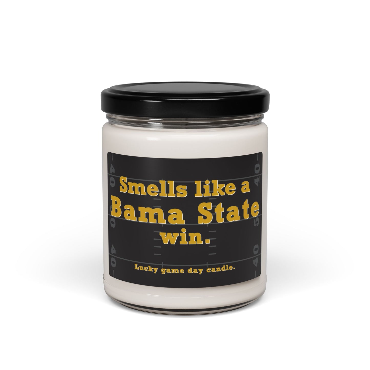 Alabama State Football - "Smells like a Bama State win" scented candle (9 oz)