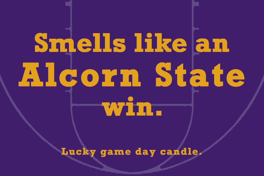 Alcorn State Basketball - "Smells like an Alcorn State win" scented candle (9 oz)