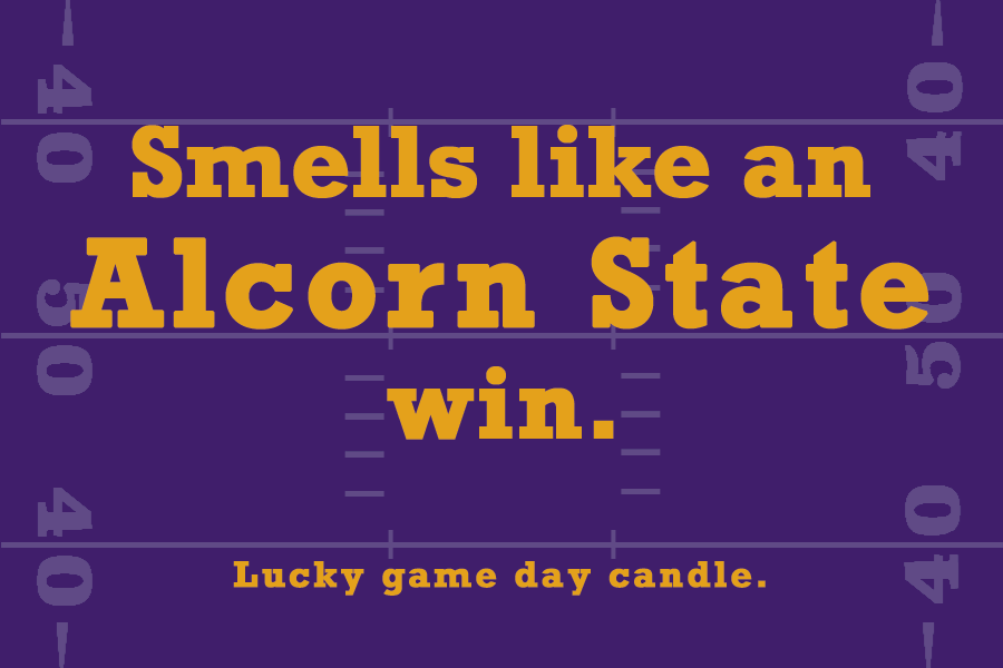 Alcorn State Football - "Smells like an Alcorn State win" scented candle (9 oz)