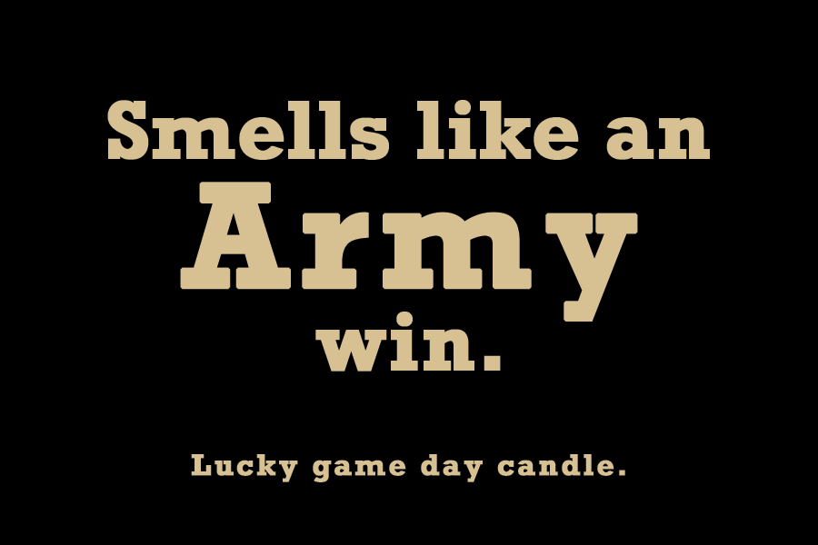 Army - "Smells like an Army win" scented candle (9 oz)