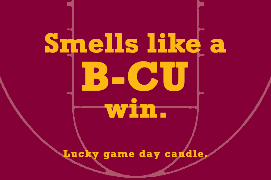 Bethune-Cookman Basketball - "Smells like a B-CU win" scented candle (9 oz)