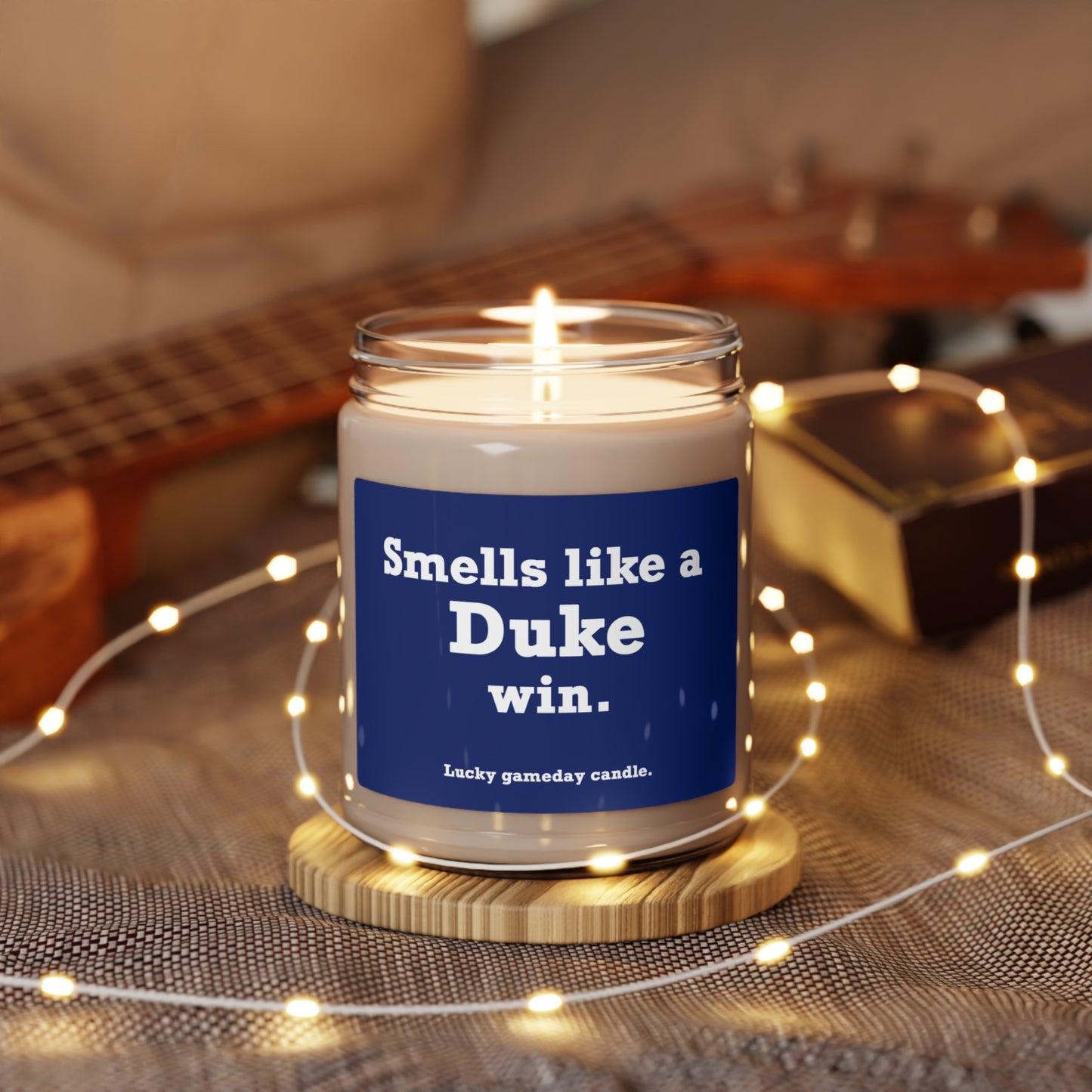 Duke - "Smells like a Duke win" scented candle (9 oz)