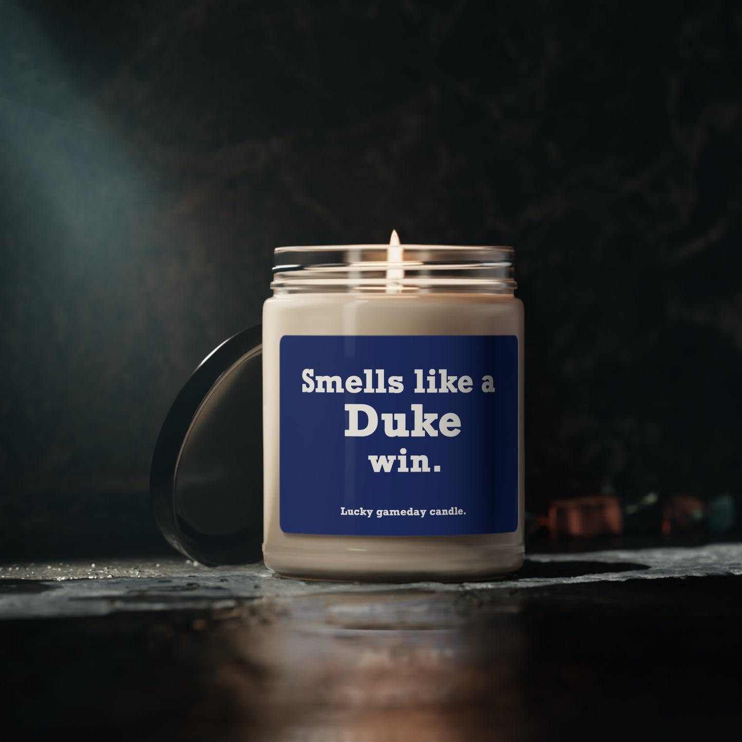 Duke - "Smells like a Duke win" scented candle (9 oz)
