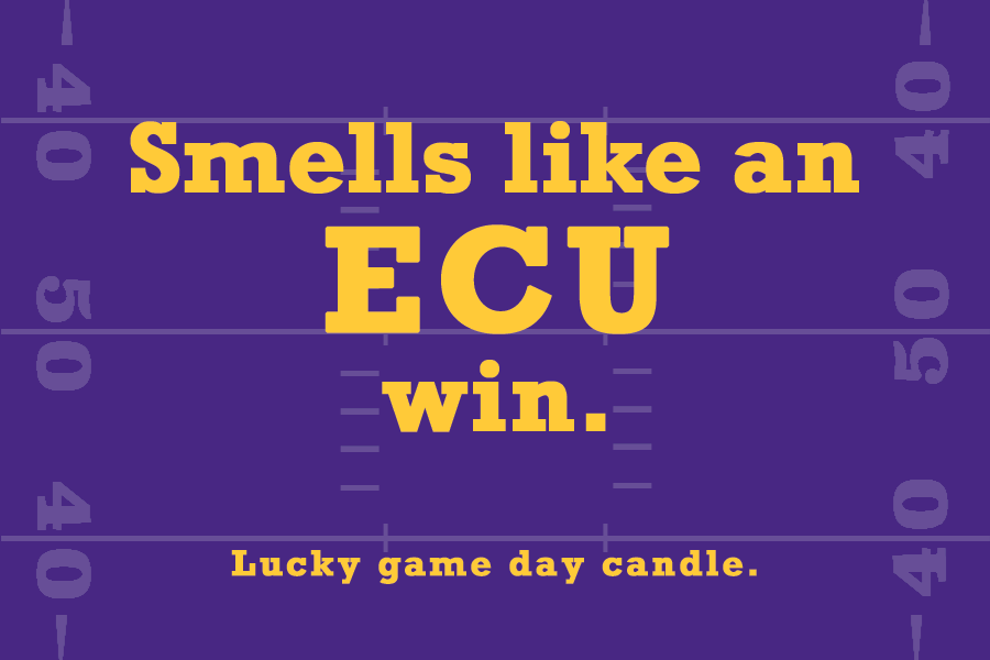 East Carolina Football - "Smells like an ECU win" scented candle (9 oz)