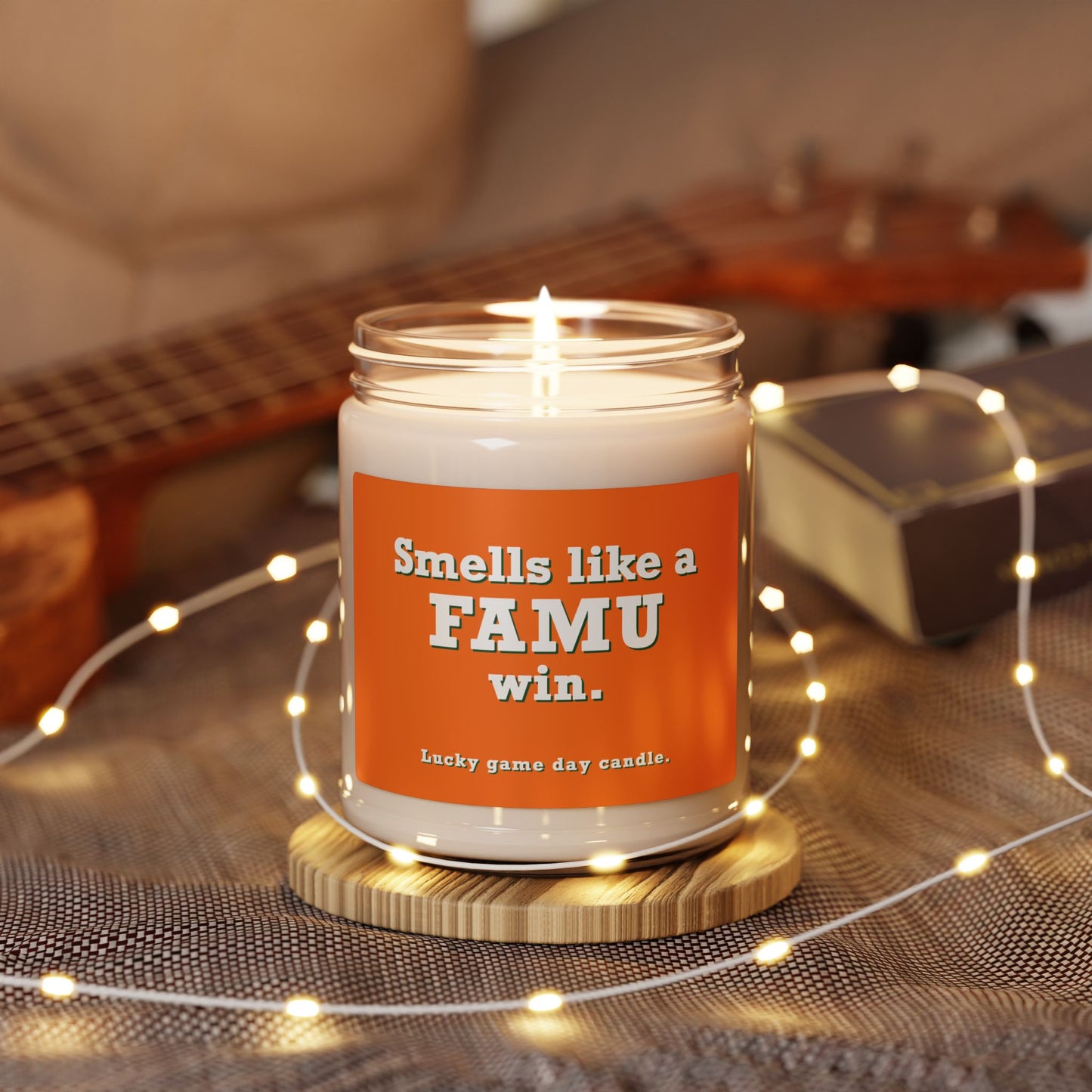 Florida A&M - "Smells like a FAMU win" scented candle (9 oz)