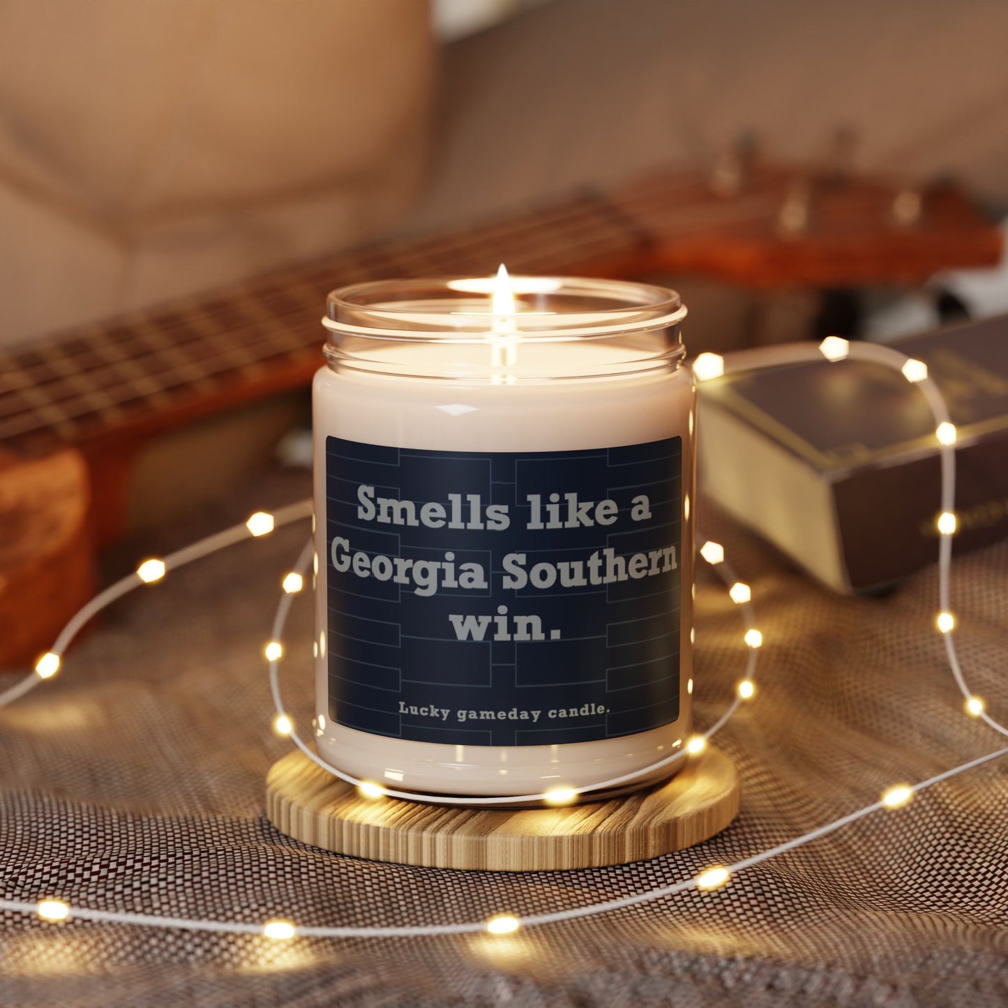 Georgia Southern Basketball - "Smells like a Georgia Southern win" scented candle (9 oz)