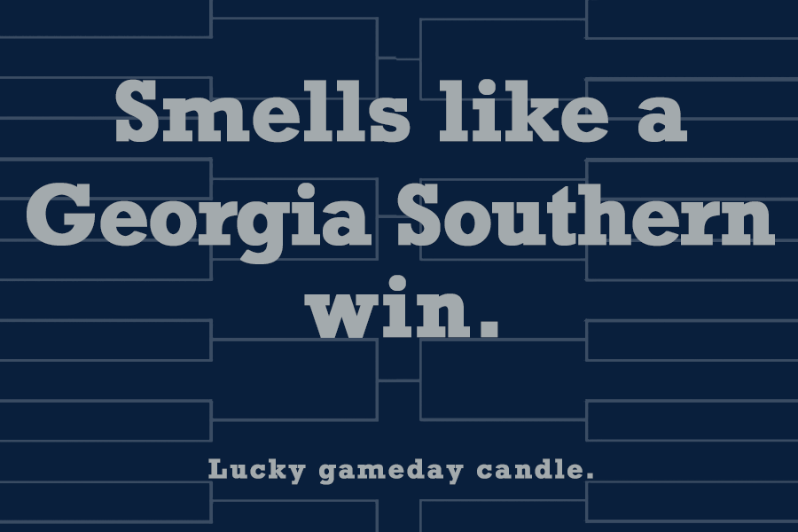 Georgia Southern Basketball - "Smells like a Georgia Southern win" scented candle (9 oz)