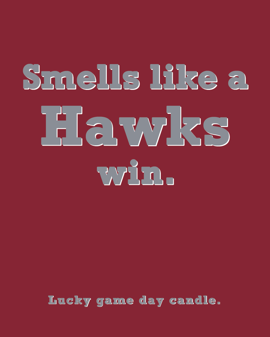 Maryland Eastern Shore - Smells Like a Hawks Win (13.75 oz) scented candle