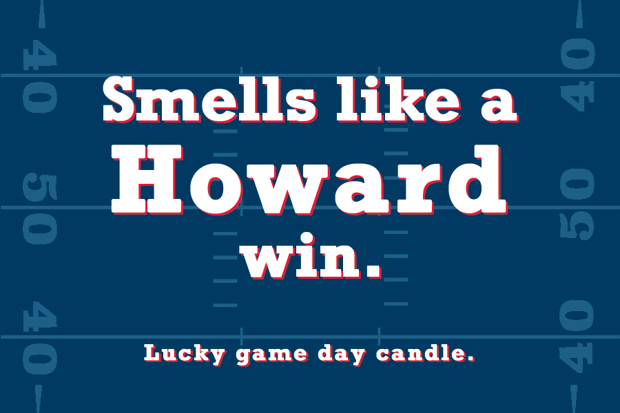 Howard Football - Smells Like a Howard Win (9 oz) scented candle