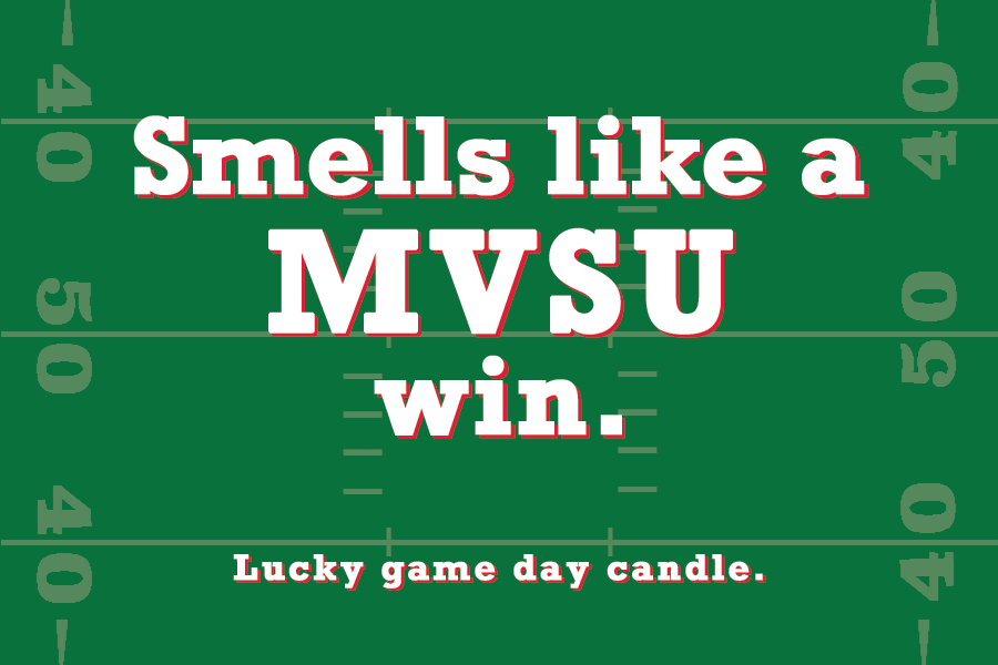 Mississippi Valley State Football - "Smells like a MVSU win" scented candle (9 oz)