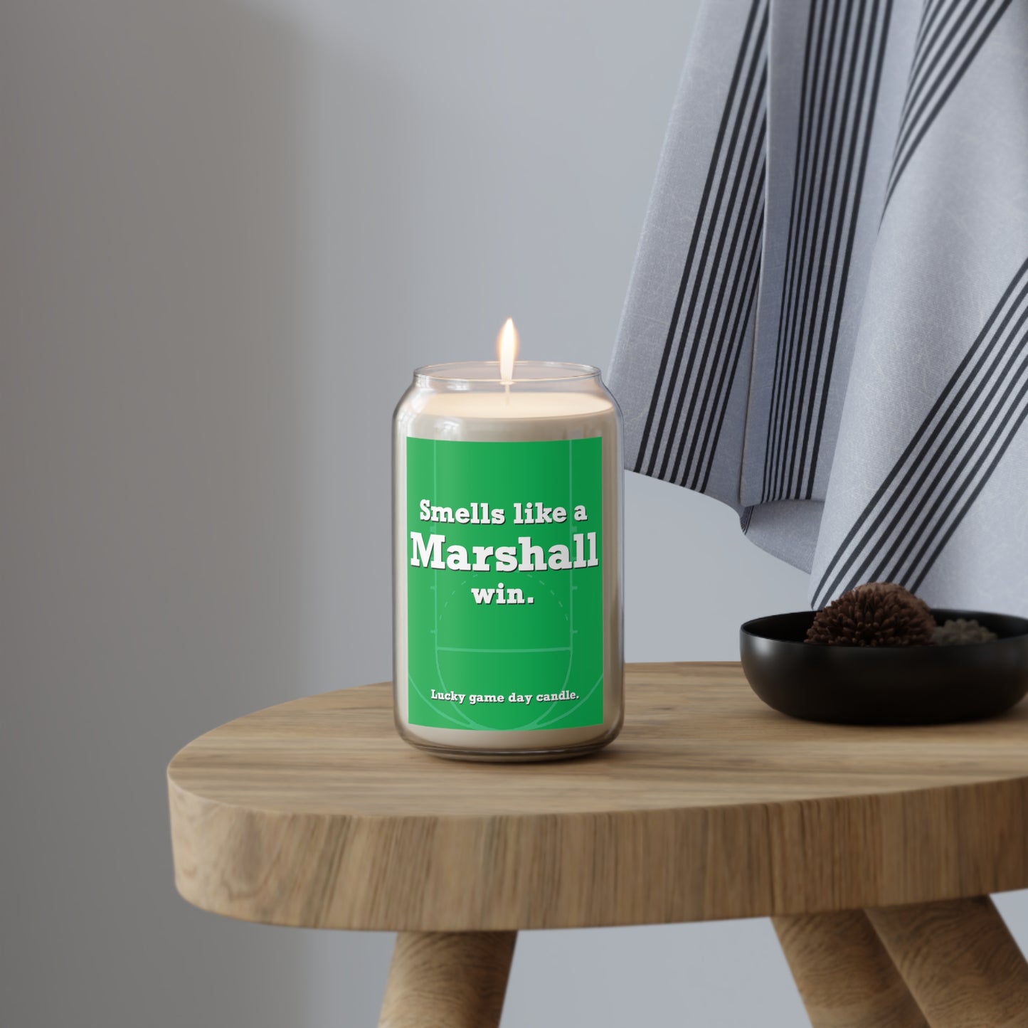 Marshall Basketball - "Smells Like a Marshall Win" scented candle (13.75 oz)