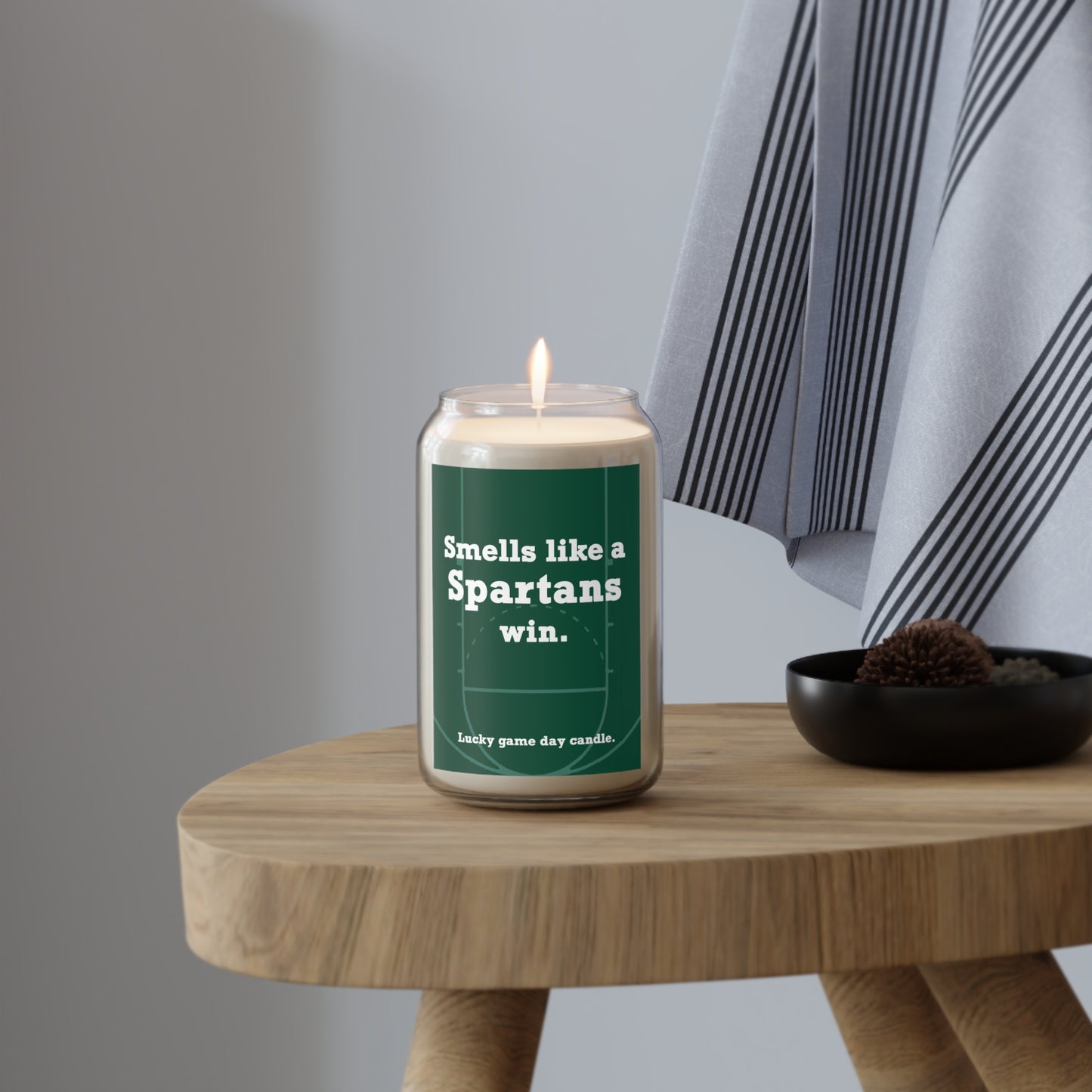 Michigan State Basketball - "Smells like a Spartans win" scented candle (13.75)