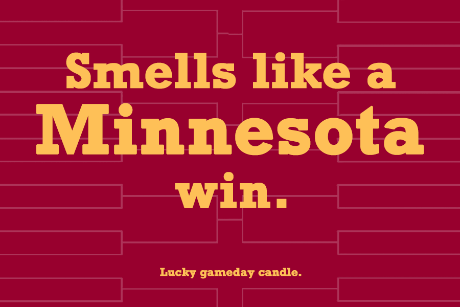 Minnesota Basketball - "Smells like a Minnesota win" scented candle (9 oz)