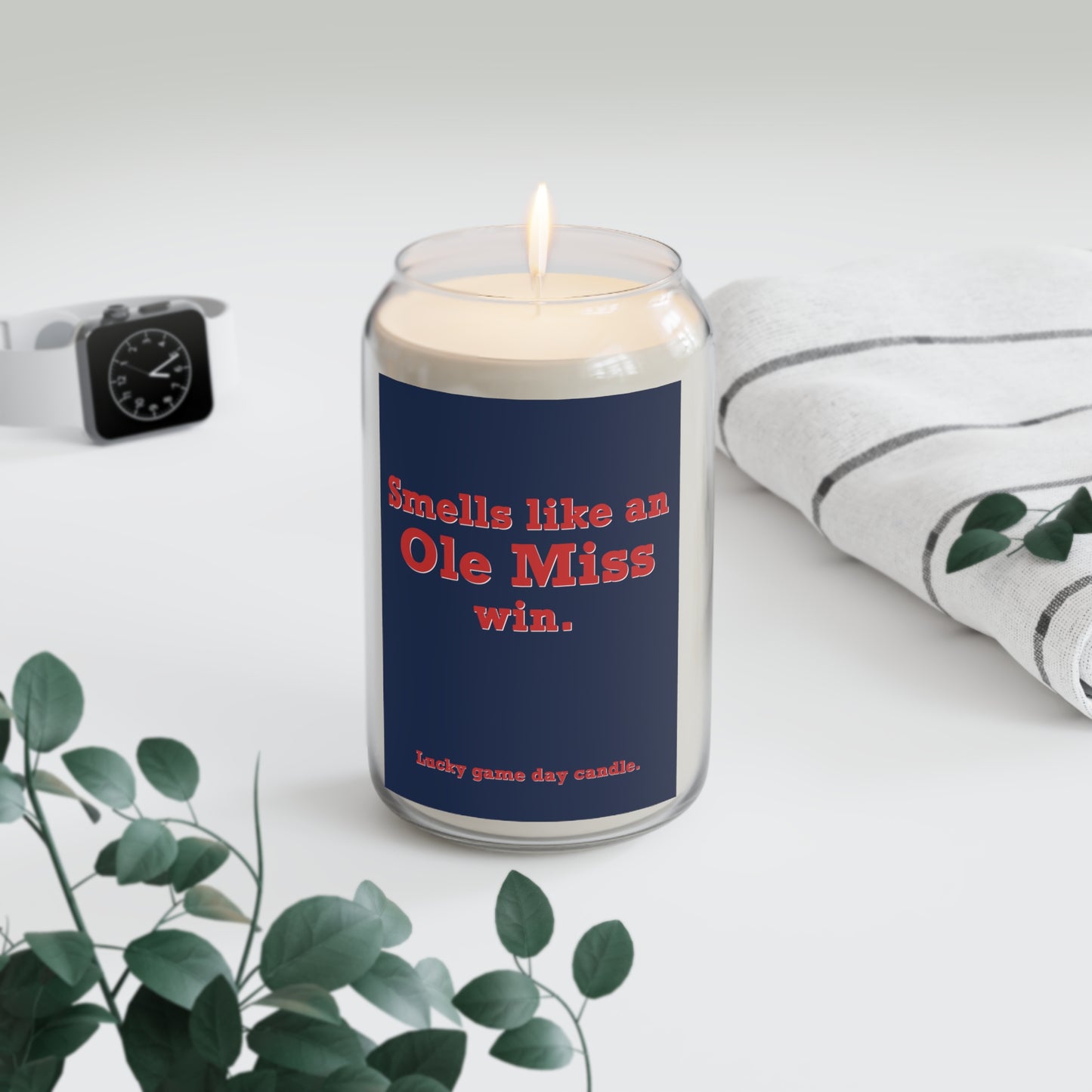 Mississippi - "Smells like an Ole Miss win" scented candle (13.75 oz)