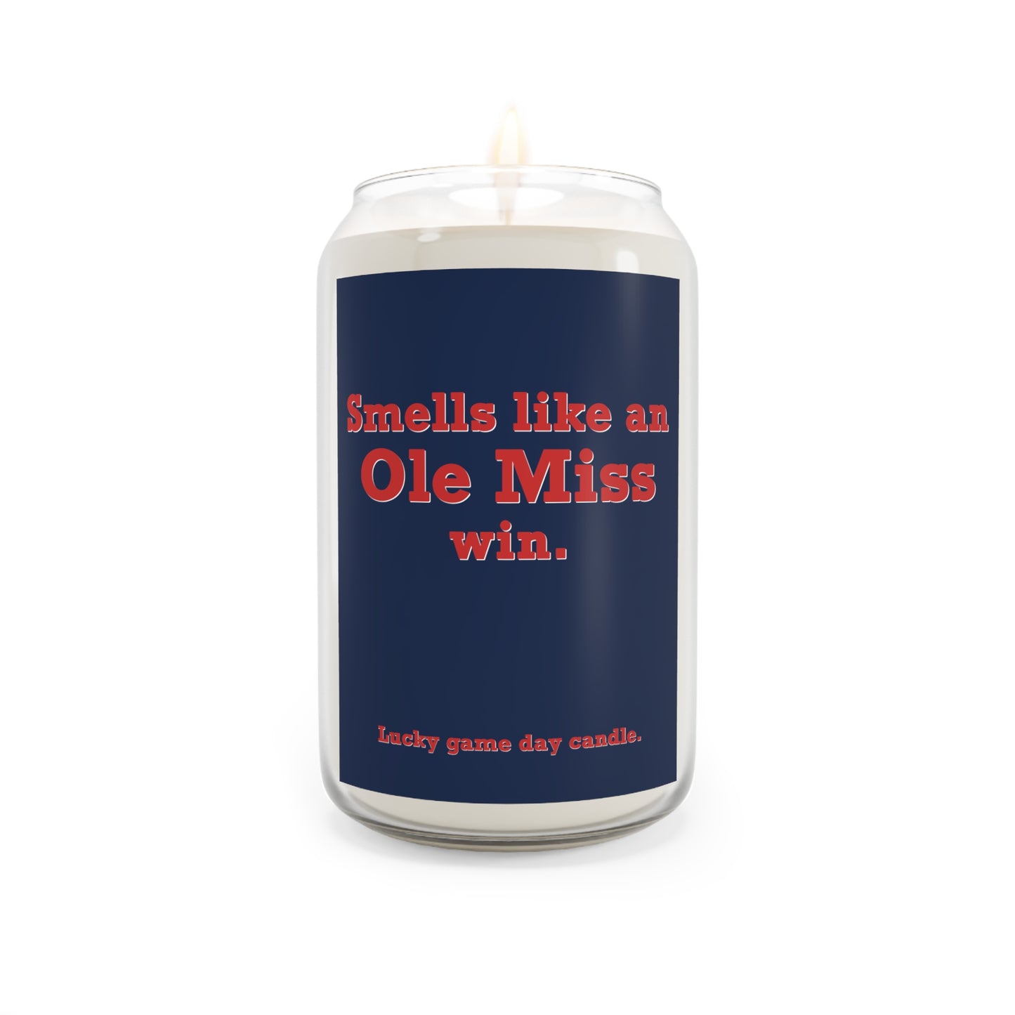 Mississippi - "Smells like an Ole Miss win" scented candle (13.75 oz)