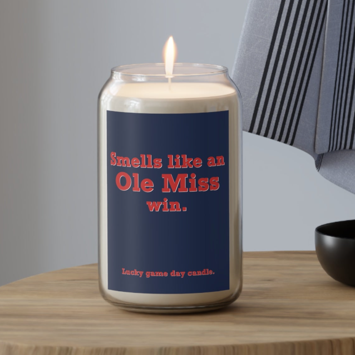 Mississippi - "Smells like an Ole Miss win" scented candle (13.75 oz)