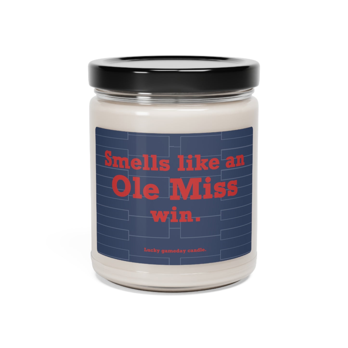 Mississippi Basketball - "Smells like an Ole Miss win" scented candle (9 oz)