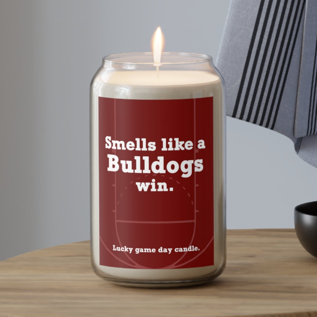 Mississippi State Basketball - "Smells like a Bulldogs win" scented candle (13.75 oz)