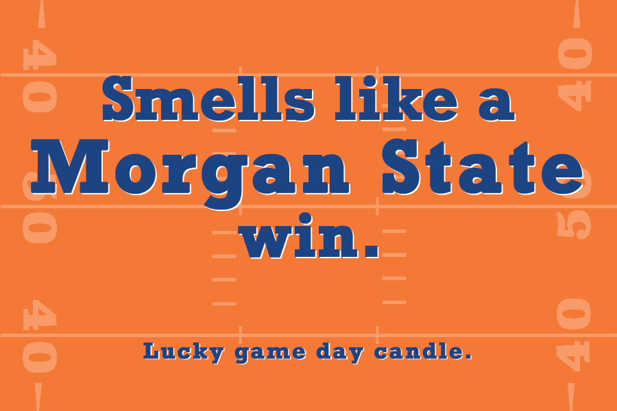 Morgan State Football - Smells Like a Morgan State Win (9 oz) scented candle