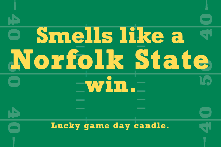 Norfolk State Football - Smells Like a Norfolk State Win (9 oz) scented candle