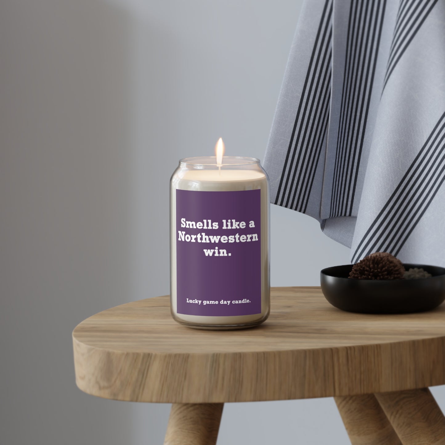 Northwestern - "Smells like a Northwestern win" scented candle (13.75 oz)