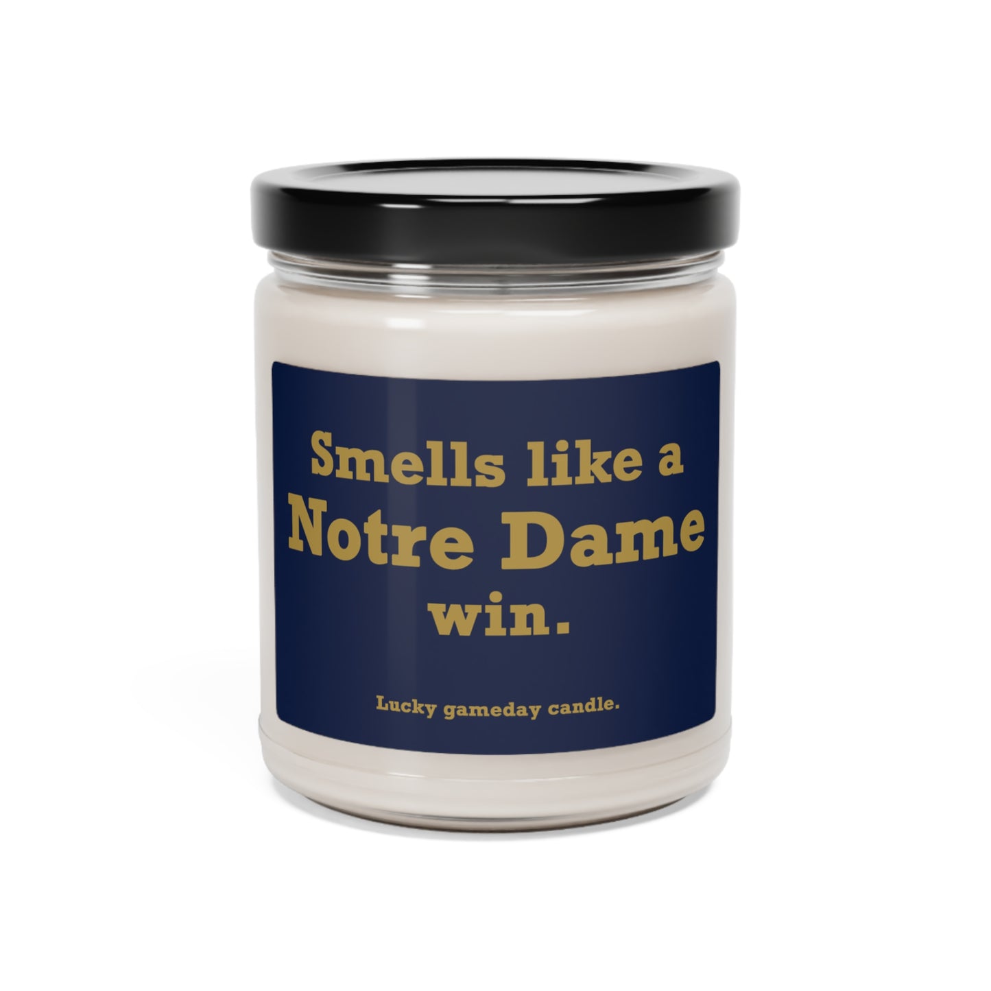 Notre Dame - "Smells like a Notre Dame win" scented candle (9 oz)