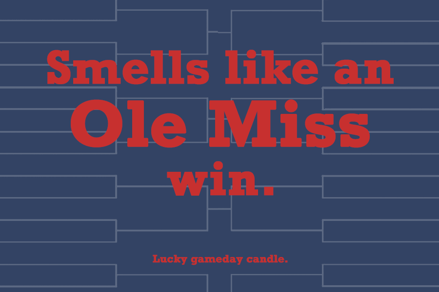 Mississippi Basketball - "Smells like an Ole Miss win" scented candle (9 oz)