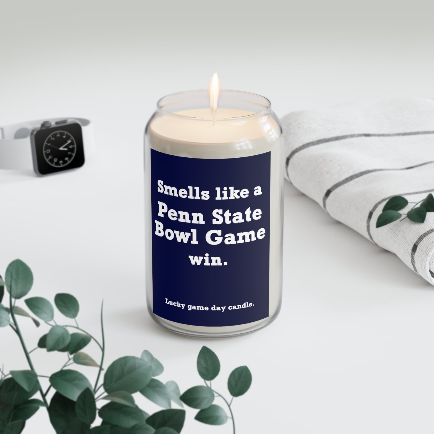 Penn State Bowl Game- "Smells like a Penn State Bowl Game win" scented candle (13.75 oz)