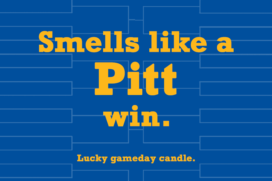Pitt Basketball - "Smells like a Pitt win" scented candle (9 oz)