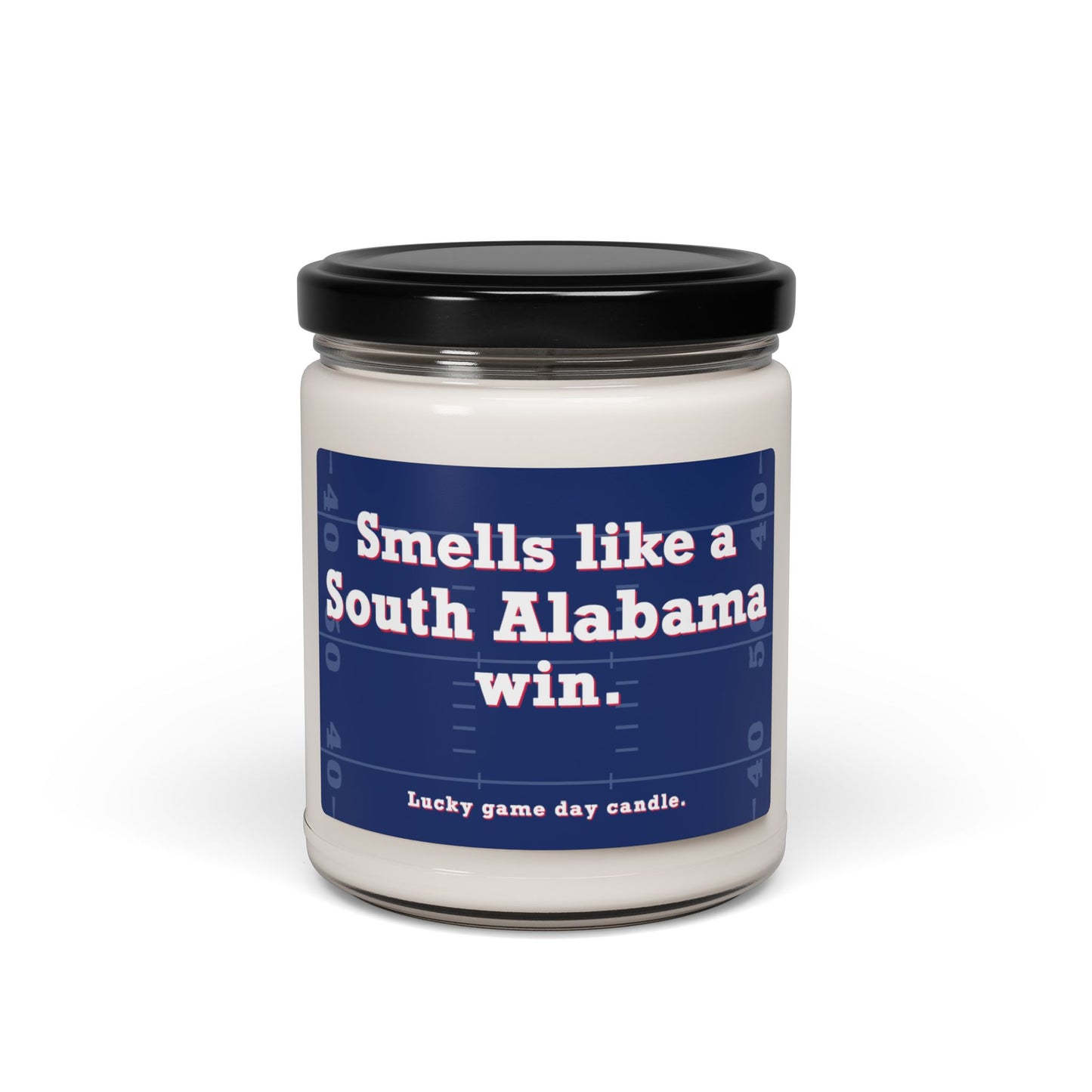 South Alabama Football - "Smells like a South Alabama win" scented candle
