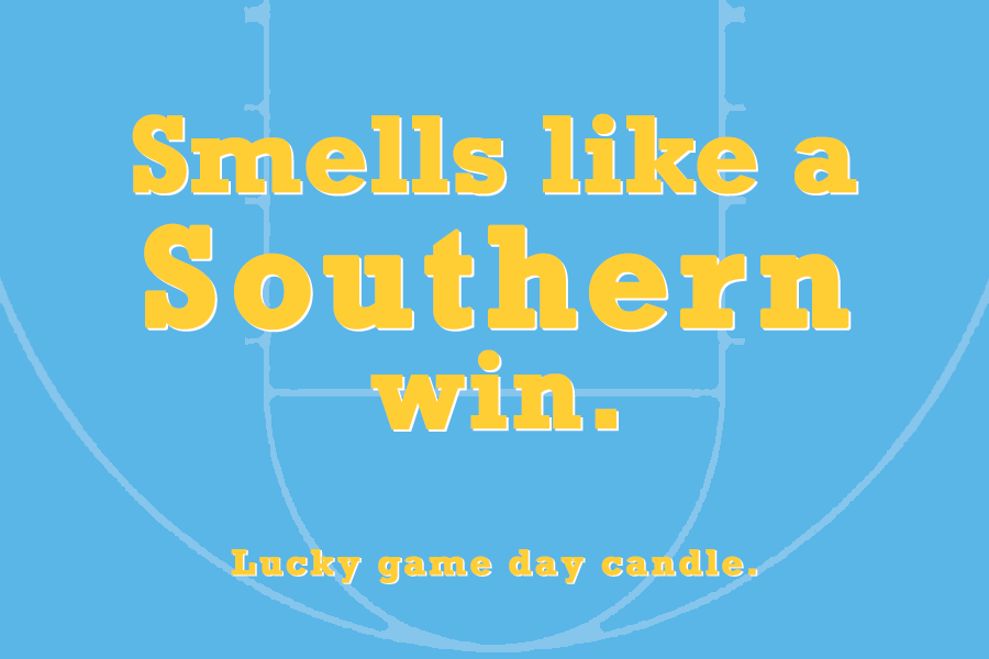 Southern University Basketball - "Smells like a Southern win" scented candle (9 oz)