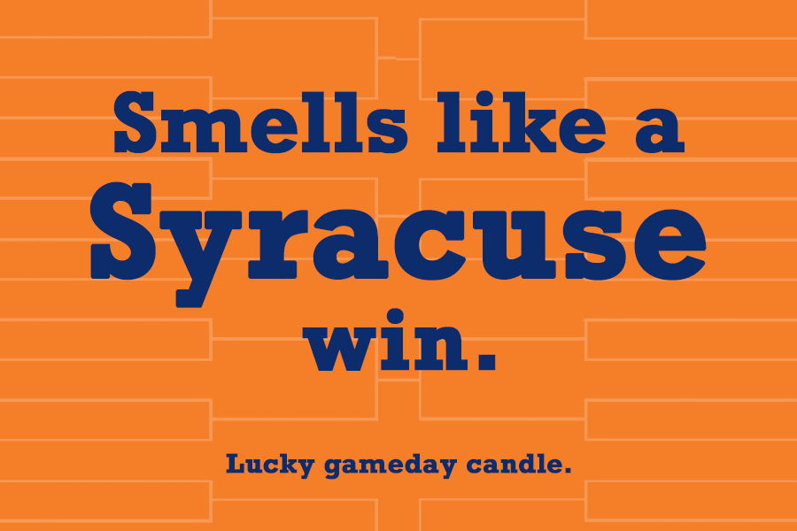 Syracuse Basketball - "Smells like a Syracuse win" scented candle (9 oz)