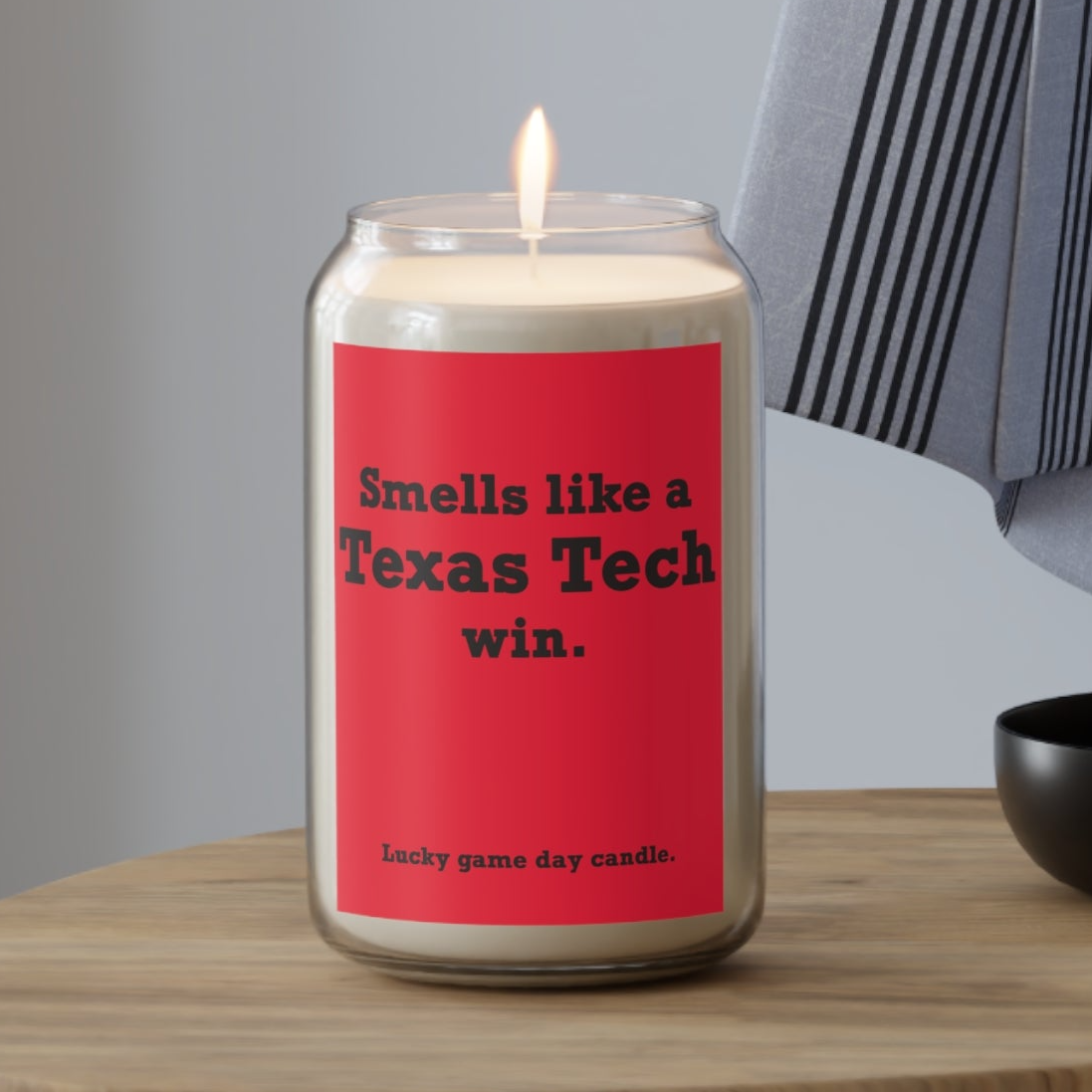 Texas Tech - "Smells like a Texas Tech win" scented candle (13.75 oz)