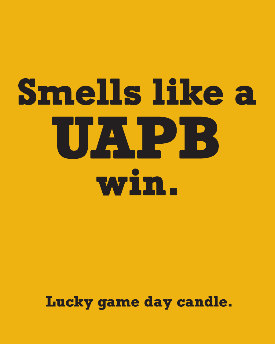 Arkansas Pine-Bluff - "Smells like a UAPB win" scented candle (13.75 oz)