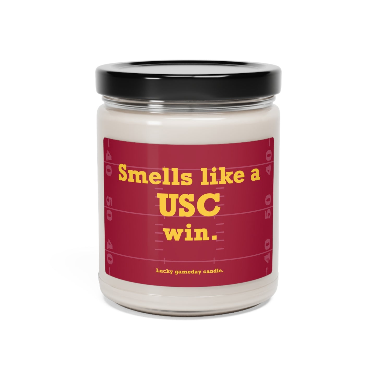 USC Football - "Smells like a USC win" scented candle (9 oz)