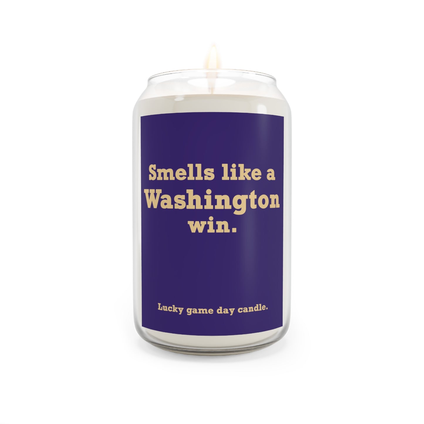Washington - "Smells Like a Washington Win" scented candle (13.75 oz)