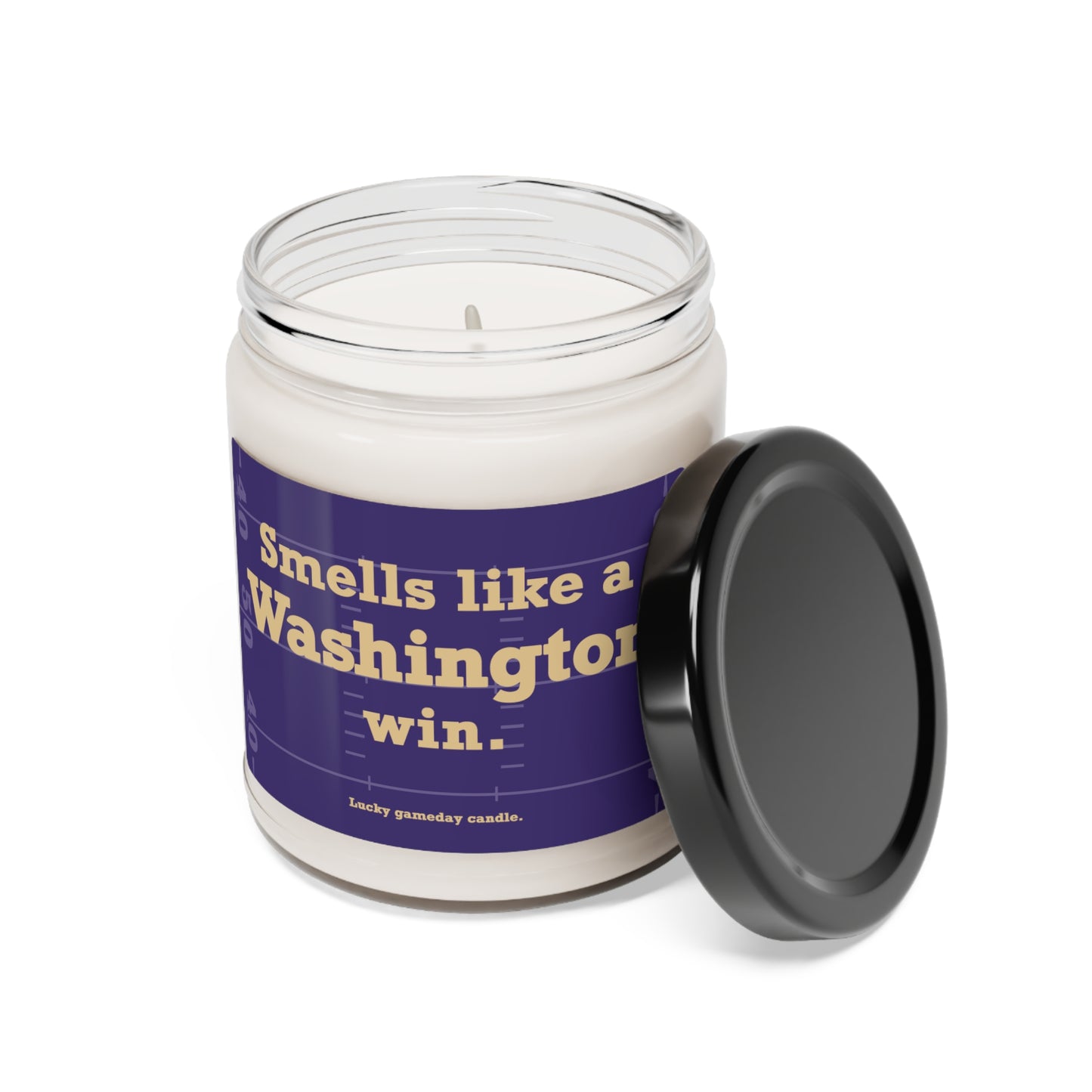 Washington Football - "Smells like a Washington win" scented candle (9 oz)