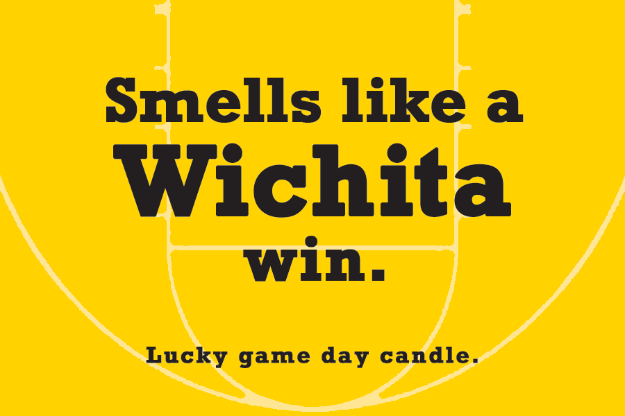 Wichita State Basketball - "Smells Like a Wichita win" scented candle (9 oz)