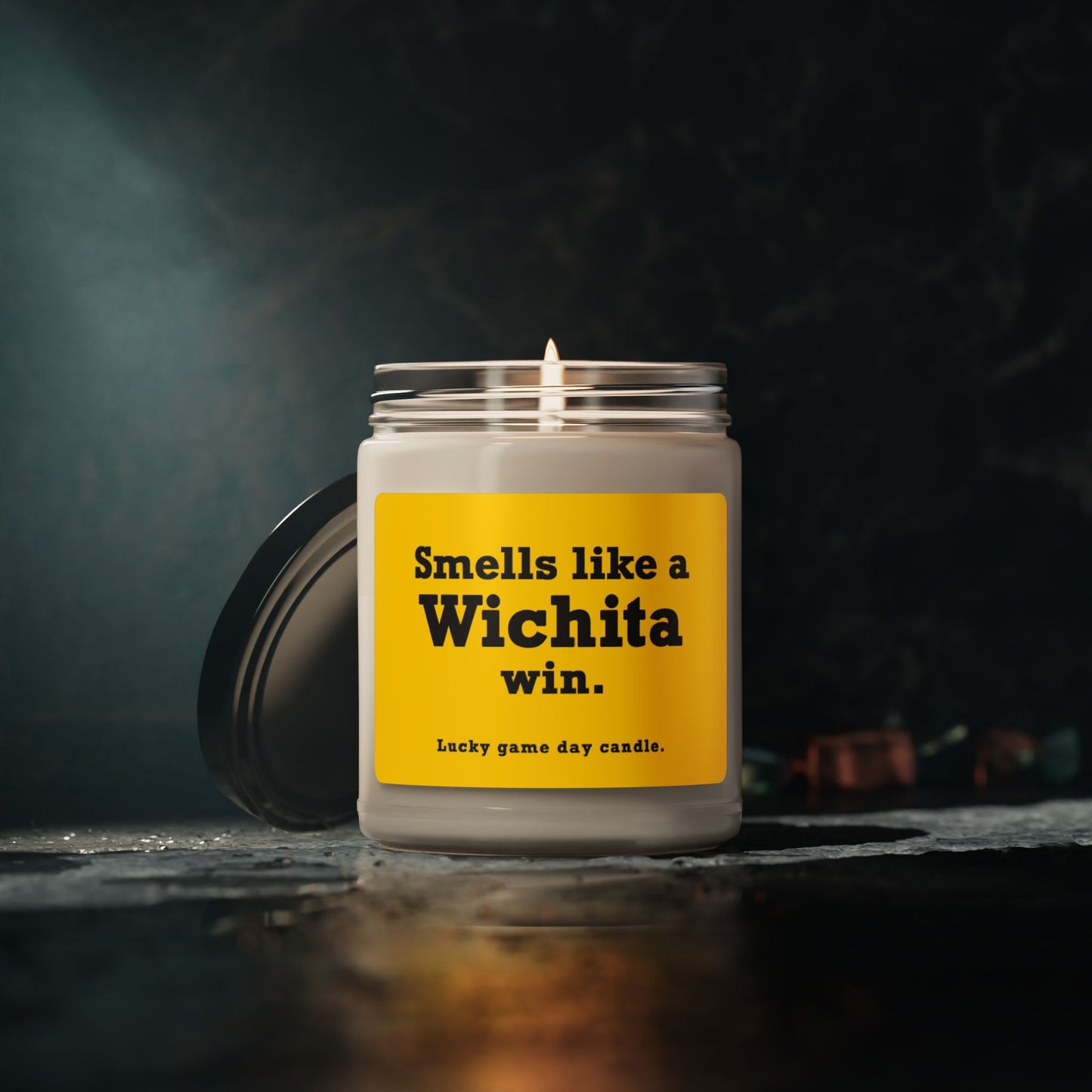 Wichita State - "Smells Like a Wichita win" scented candle (9 oz)