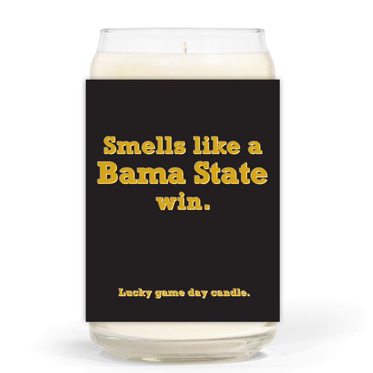 Alabama State - "Smells like a Bama State win" scented candle (13.75 oz)
