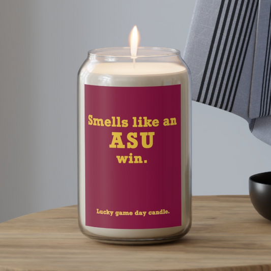 ASU - "Smells like an ASU win" scented candle (13.75 oz)