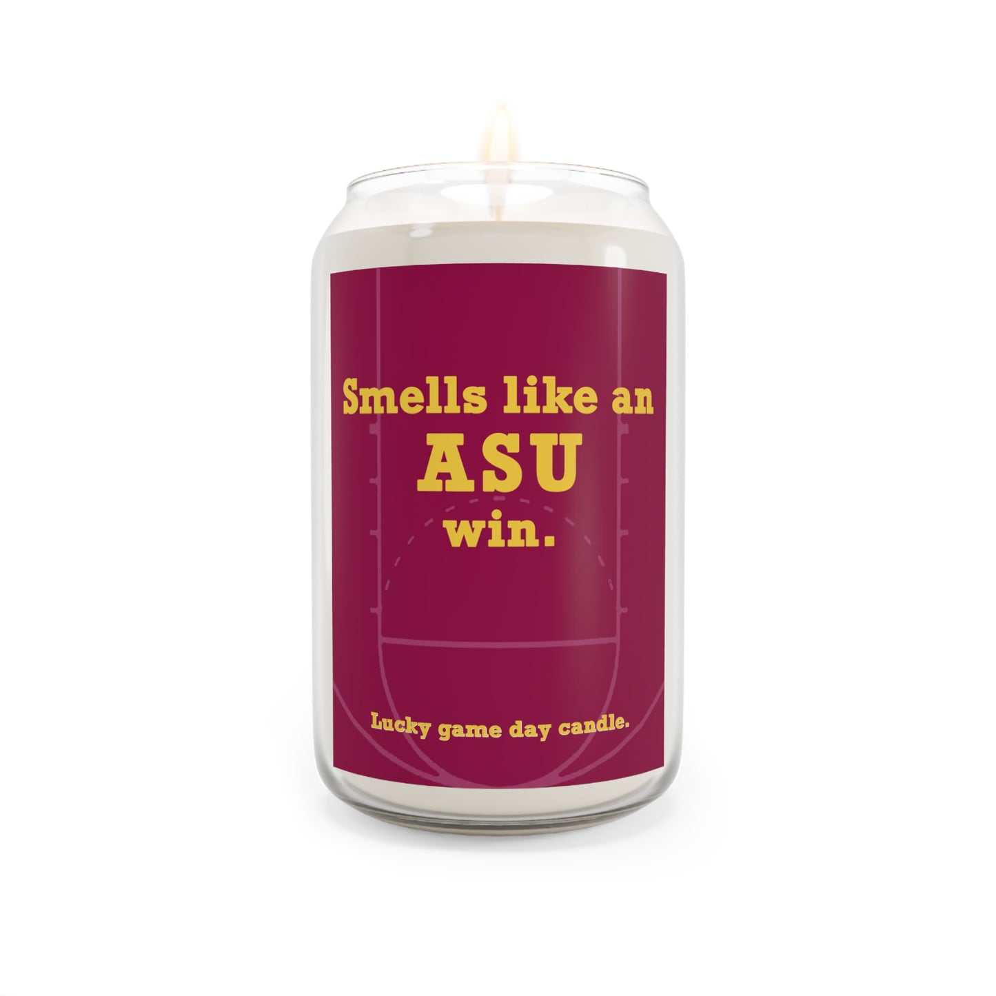 ASU Basketball - "Smells like an ASU win" scented candle (13.75 oz)