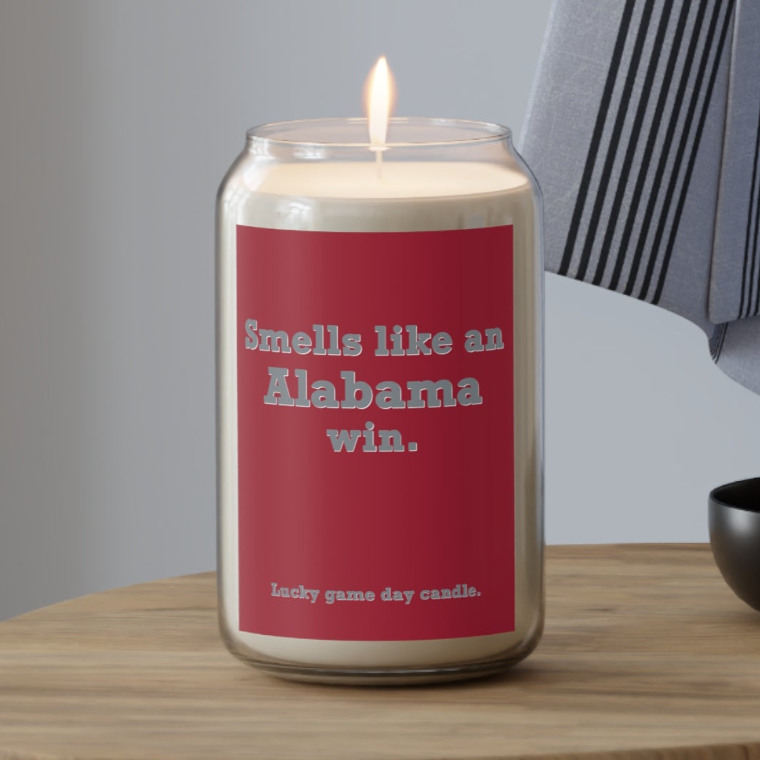 Alabama - "Smells like an Alabama win" scented candle (13.75 oz)