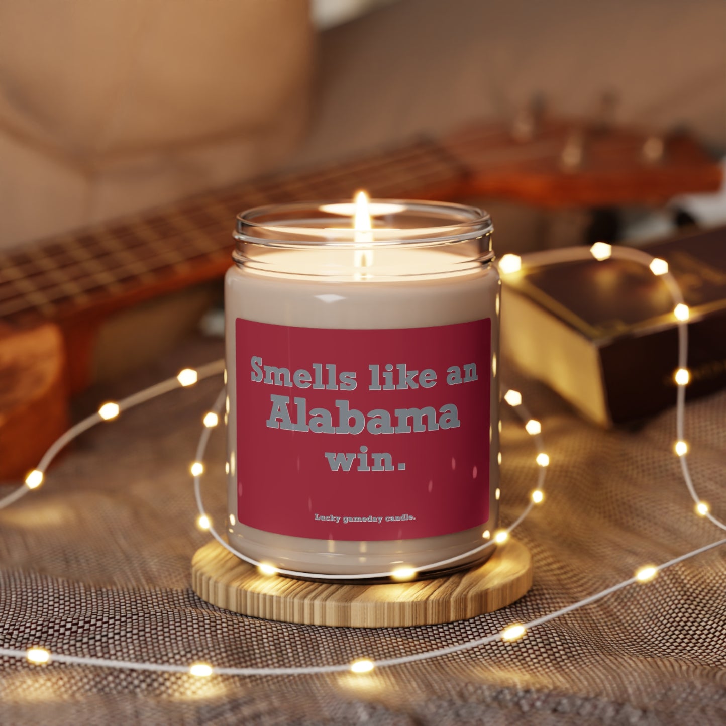 Alabama - "Smells like an Alabama win" scented candle (9 oz)