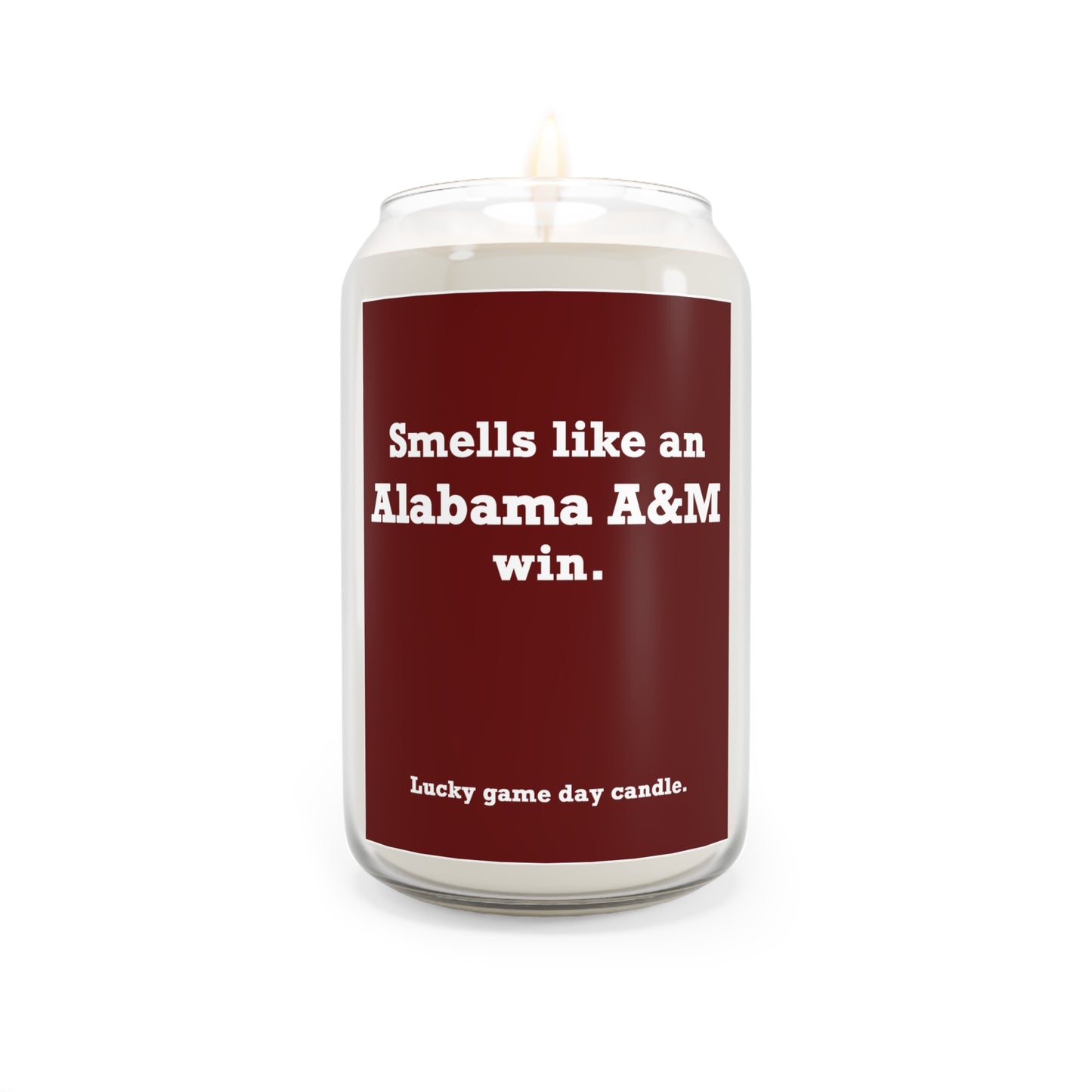 Alabama A&M - "Smells like an Alabama A&M win" scented candle (13.75 oz)