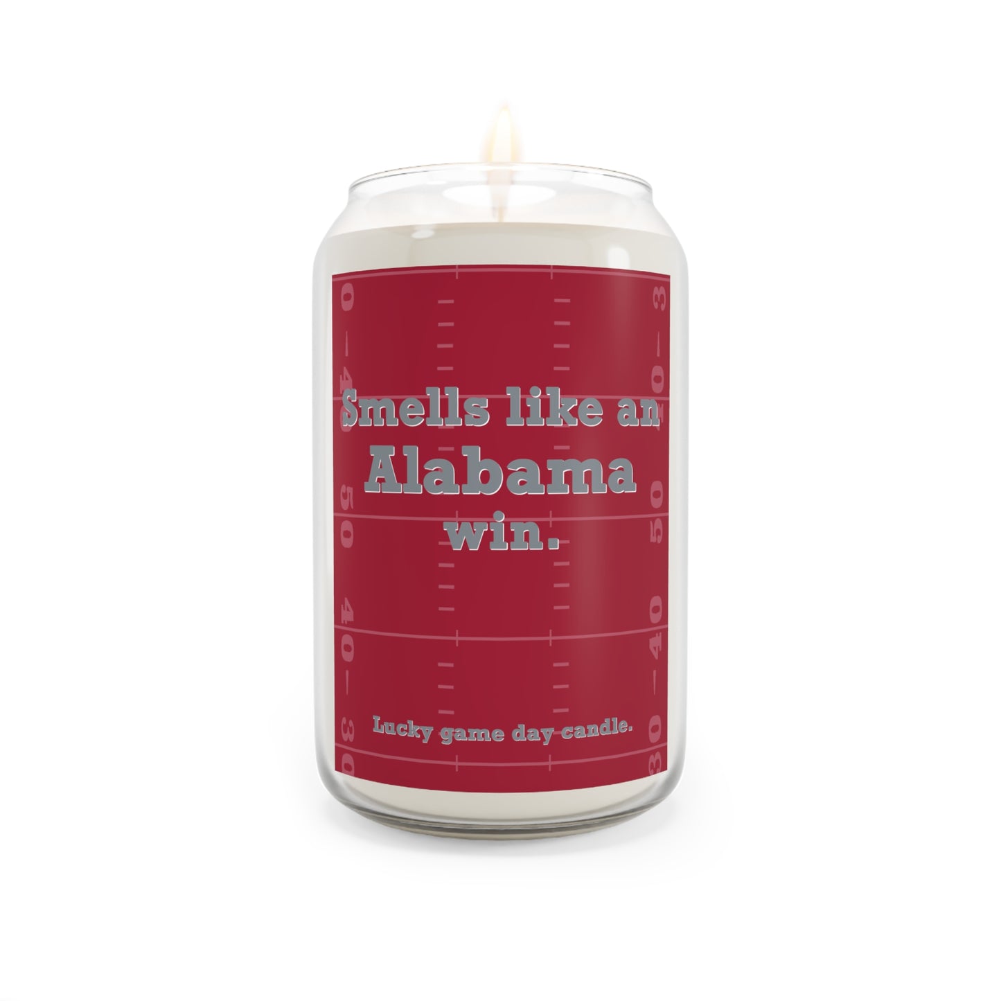 Alabama Football - "Smells like an Alabama win" scented candle (13.75 oz)