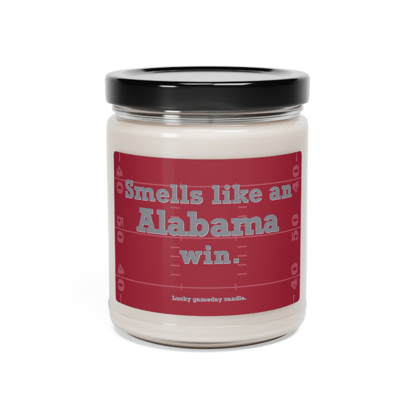 Alabama Football - "Smells like an Alabama win" scented candle (9 oz)