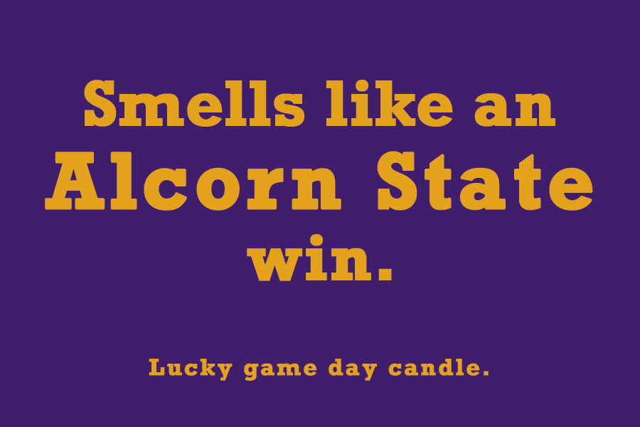 Alcorn State - "Smells like an Alcorn State win" scented candle (9 oz)