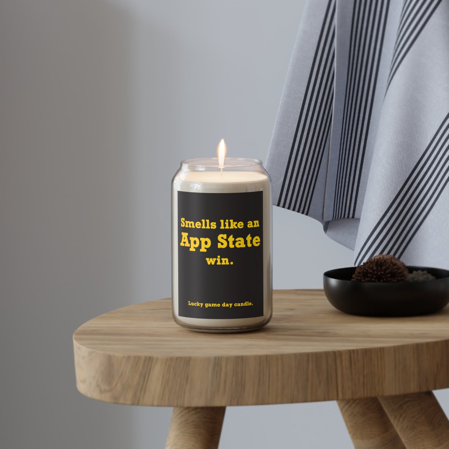 Appalachian State - "Smells like an App State win" scented candle (13.75 oz)