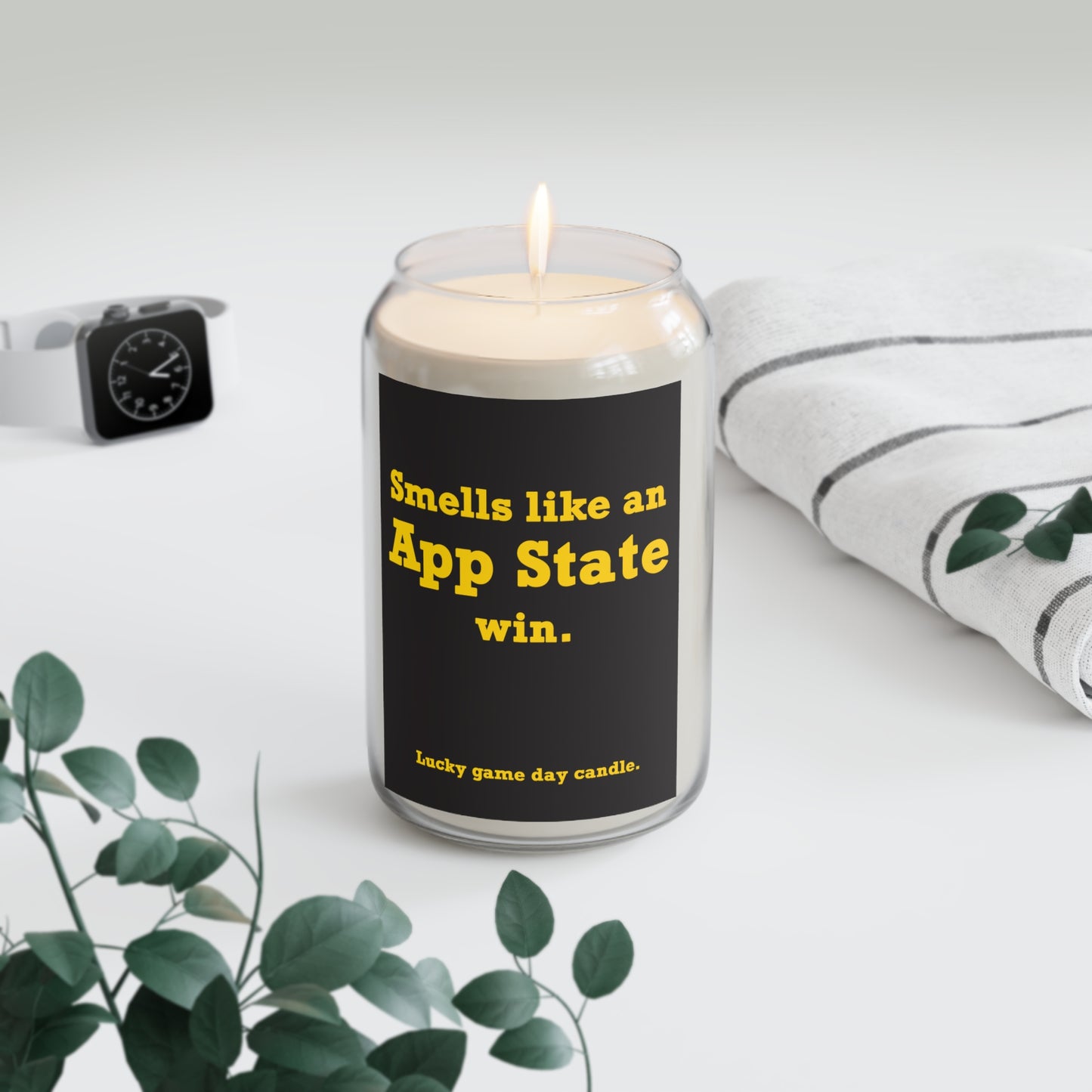 Appalachian State - "Smells like an App State win" scented candle (13.75 oz)